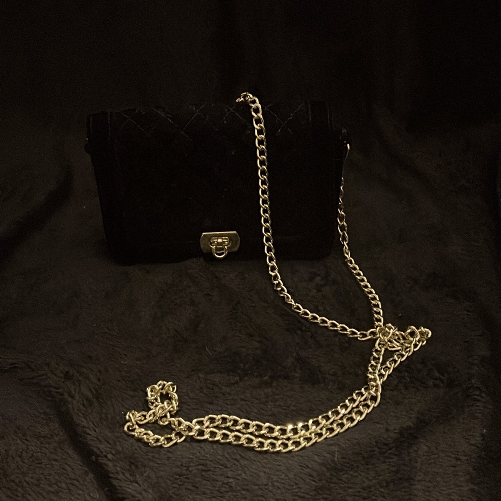 Little black shoulder bag